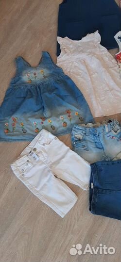 Пакет вещей на девочку 98 104