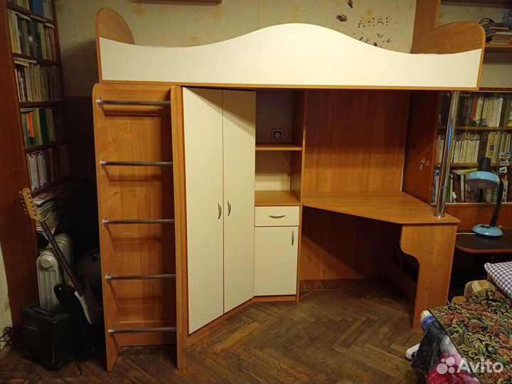 Кровать чердак