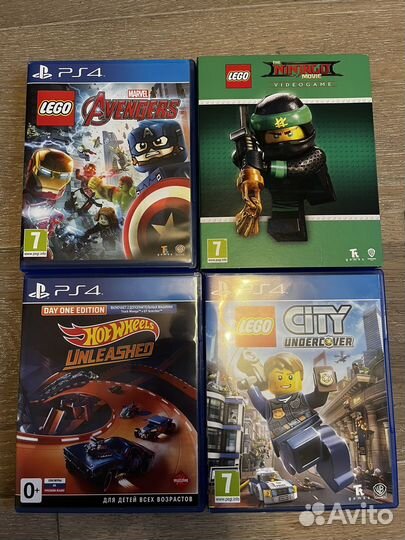 Диски на приставку PS4