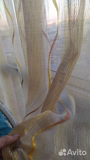 Шторы тюль 5,6 м Отличное состояние