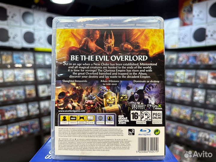 Игры для PS3: Overlord 2