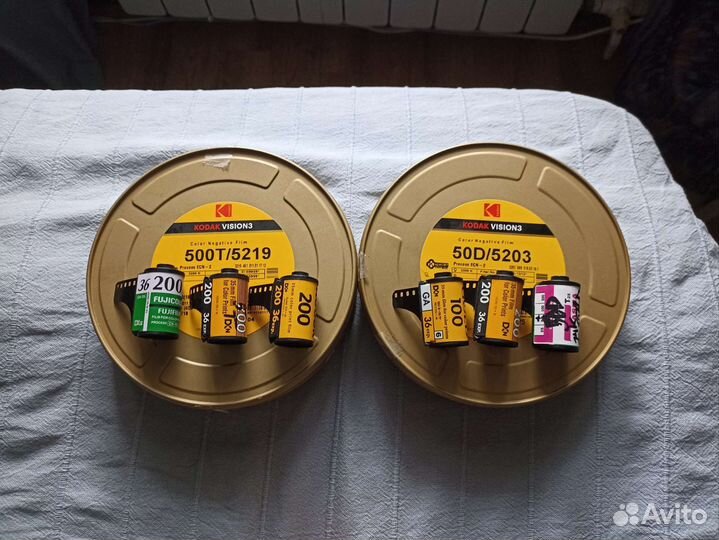 Свежая Kodak Vision3 500T 50D 5219 Фотоплёнка