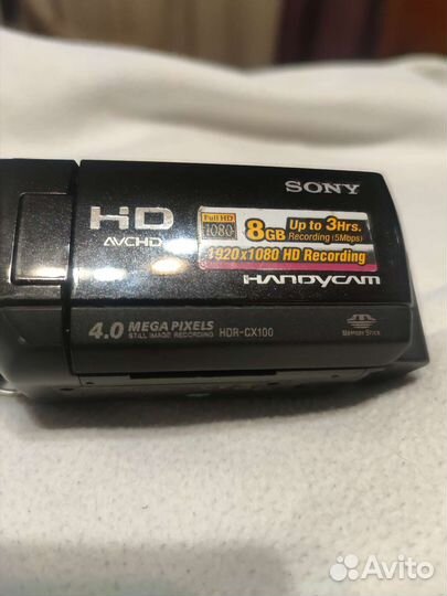 Видеокамера sony hdr cx 100e