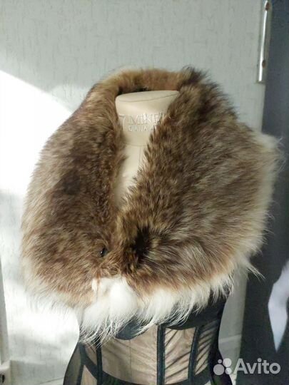 Воротник из натурального меха