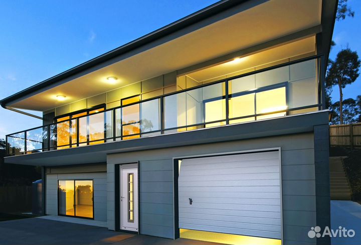 Ворота секционные гаражные