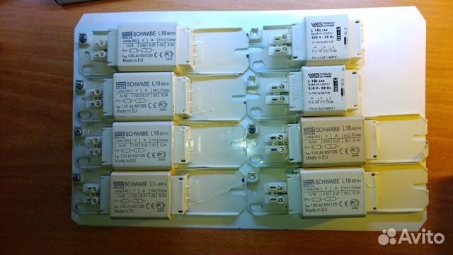 Пра 18-20Вт Эпра 36-40Вт Для люминесцентных ламп