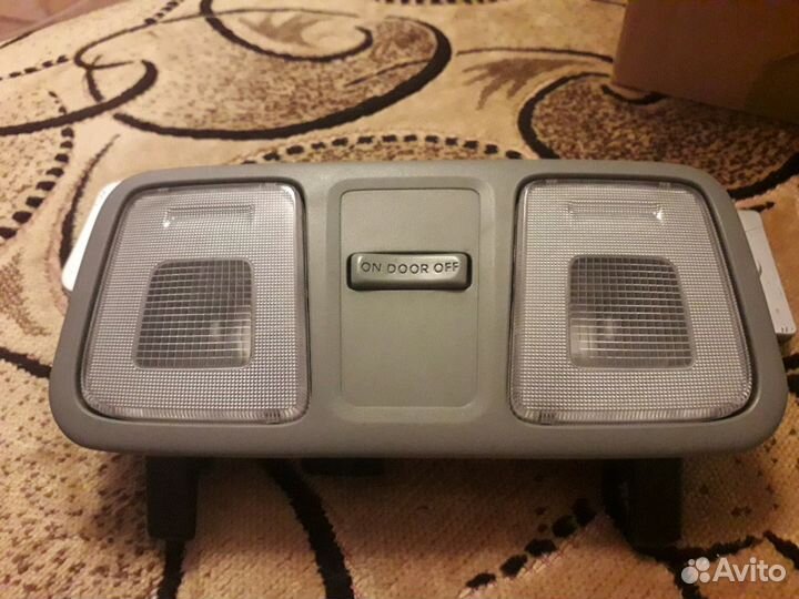 Плафон и блок управления хэндай солярис