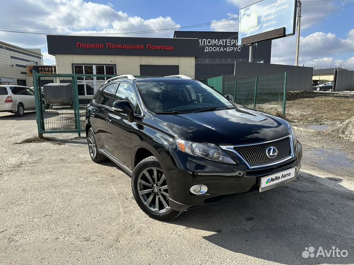 Lexus RX 3.5 CVT, 2010, 111 061 км