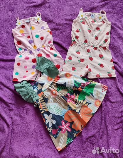 Вещи пакетом на девочку 92 98