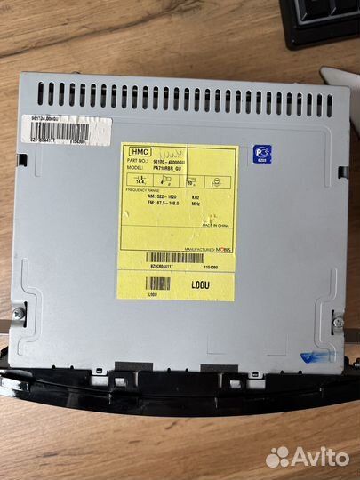 Штатная магнитола Hyundai Solaris