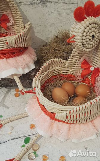 Плетёная корзинка 