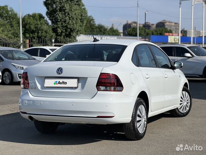 Volkswagen Polo 1.6 AT, 2019, 64 000 км