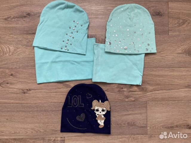 Шапки демисезонные для девочек