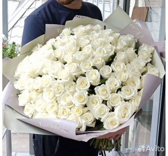 101 роза сердце из роз