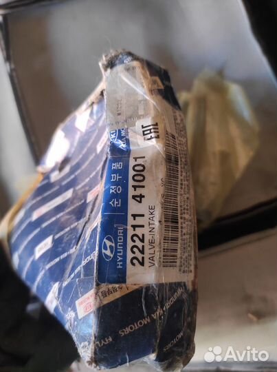 Клапан впускной hyundai HD 657278 D4DB D4DD