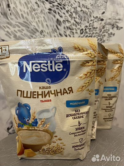 Молочные каши нестле