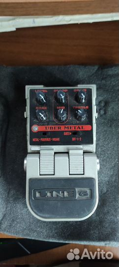 Продам гитарную педаль эффектов Line 6 uber metal