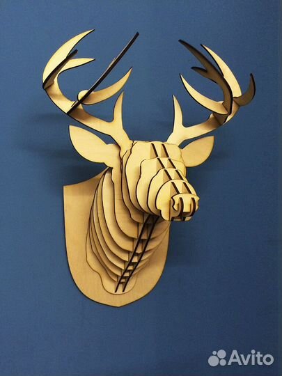 Декоративная голова оленя