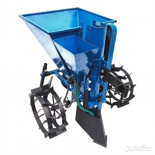 Картофелесажалка с дозатором для удобрений