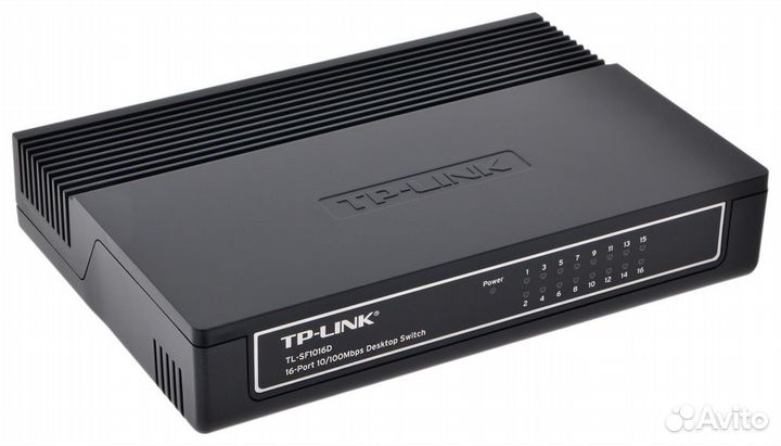 Коммутатор 16 портов TP-link TL-SF1016D