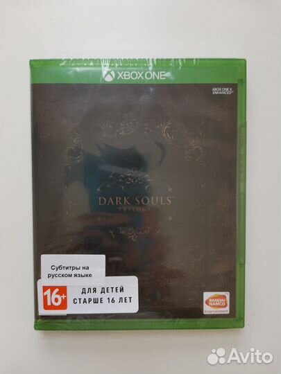 Dark Souls Trilogy Xbox диск (новый)