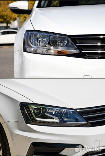 Стекла фар Volkswagen Jetta A6 2010-2018