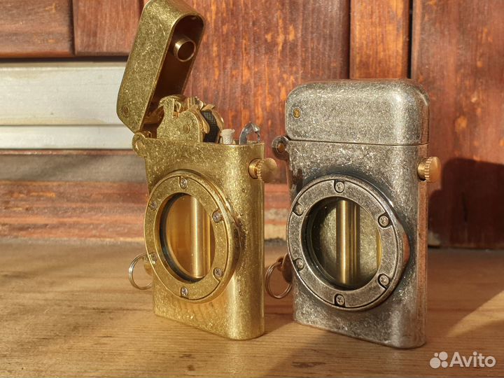 Зажигалка Бензиновая Плавающий фитиль Bless Pro 30