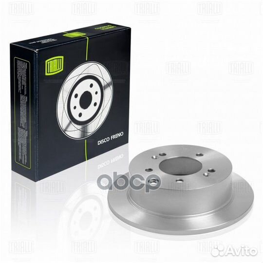 Диск тормозной зад DF073310 Trialli