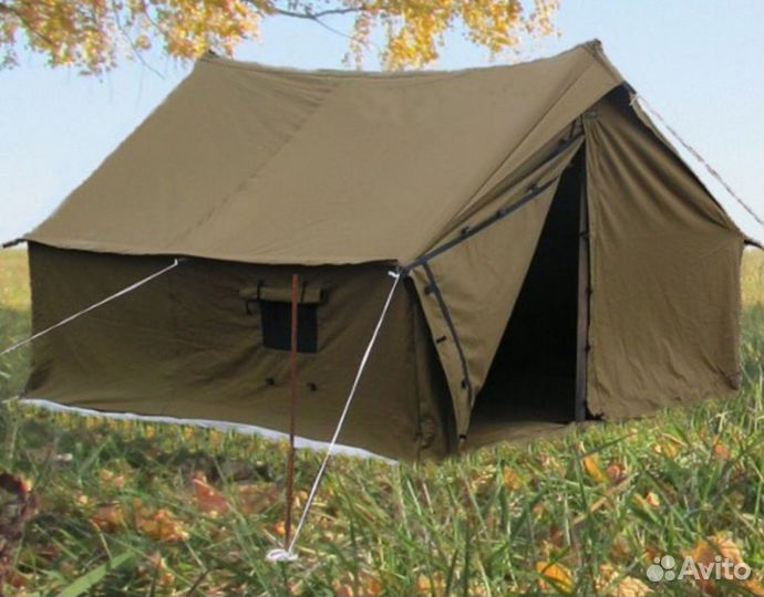 Палатка брезентовая 4-х местная СССР