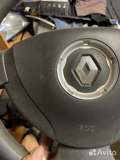 Renault sandero подушка безопасности в руль