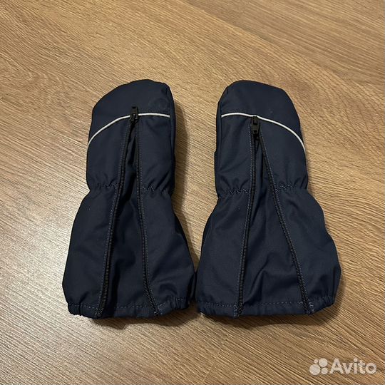 Варежки краги Reima Tepas синие, размер 3