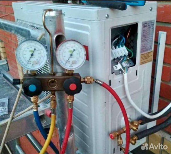 Чистка сплит систем Заправка сплит систем