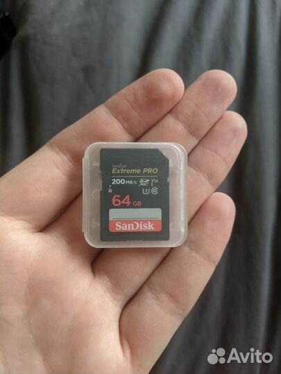 Карта памяти SanDisk Extreme Pro 64GB sdxc UHS-I U