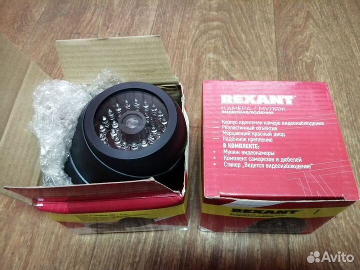 Камера видеонаблюдения купольная муляж