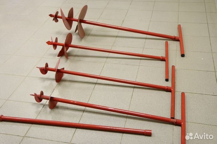 Бур ручной строительный земляной 250 мм