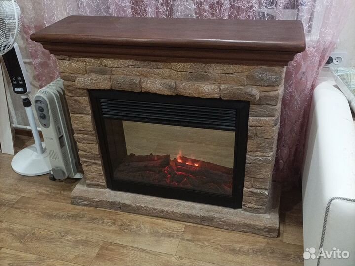 Камин электрический бу