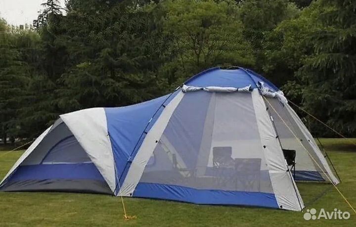 Палатка туристическая 4х местная (1706)