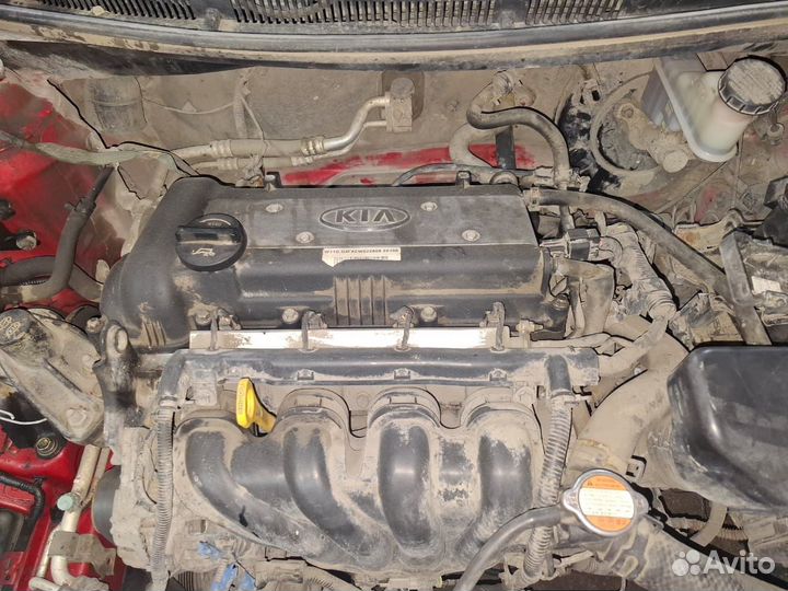 Двигатель на kia rio 1,4