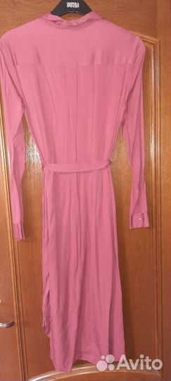 Летнее платье из вискозы uni qlo xs