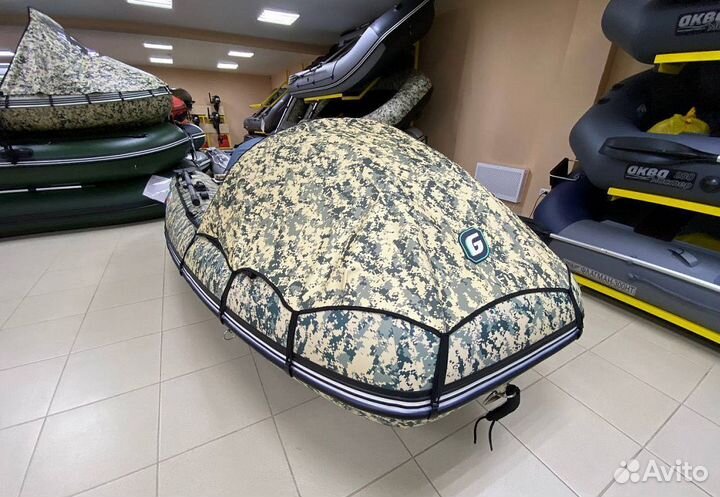 Надувная лодка gladiator E420 AIR С нднд камуфляж