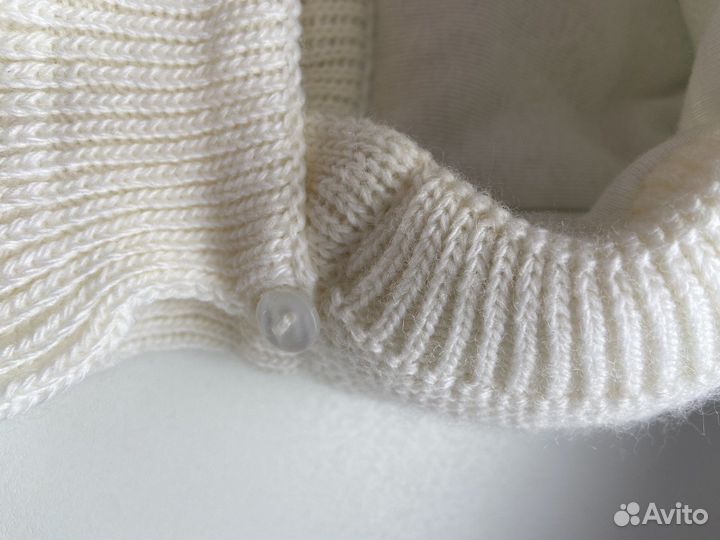 Шапка шлем для девочки зима новая