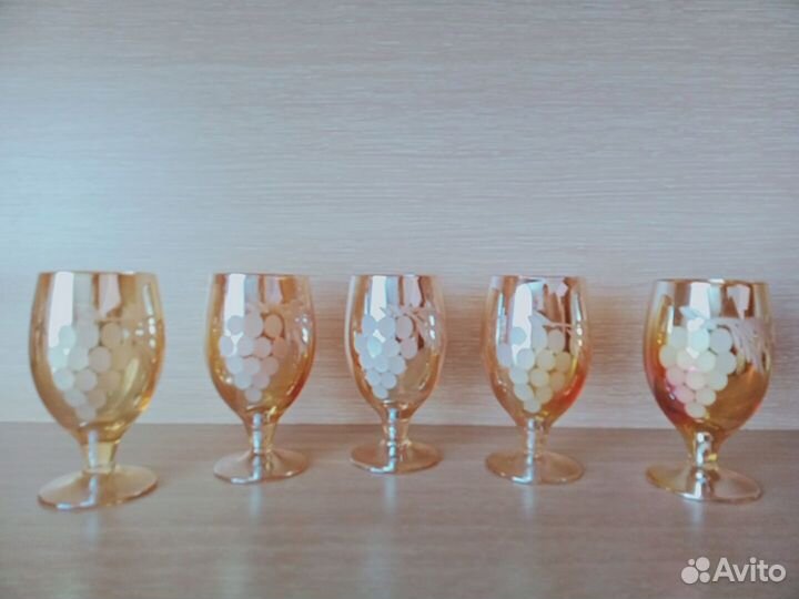 Бокал рюмка на ножке СССР