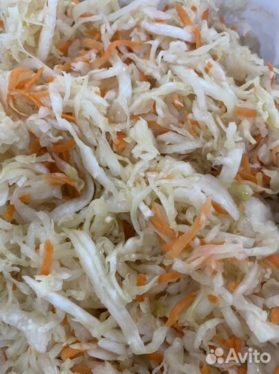 Капуста квашеная домашняя