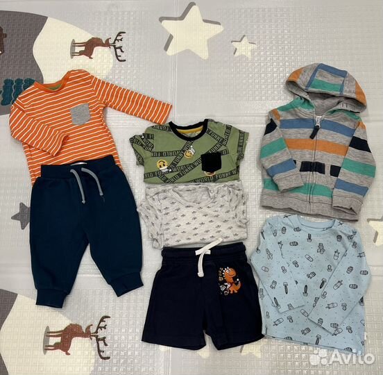 Пакет одежды на мальчика 68 размер