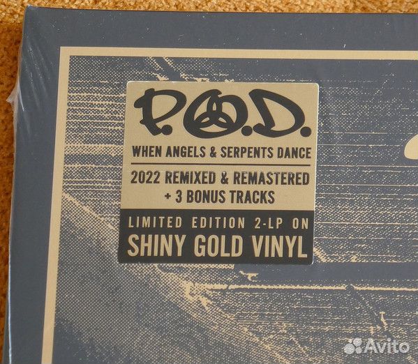 Виниловая пластинка P.O.D. - when angels & serpent