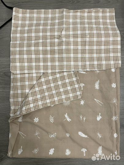 Комплект IKEA в детскую кроватку +плед