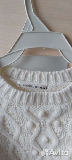 Свитер укороченный для девочки