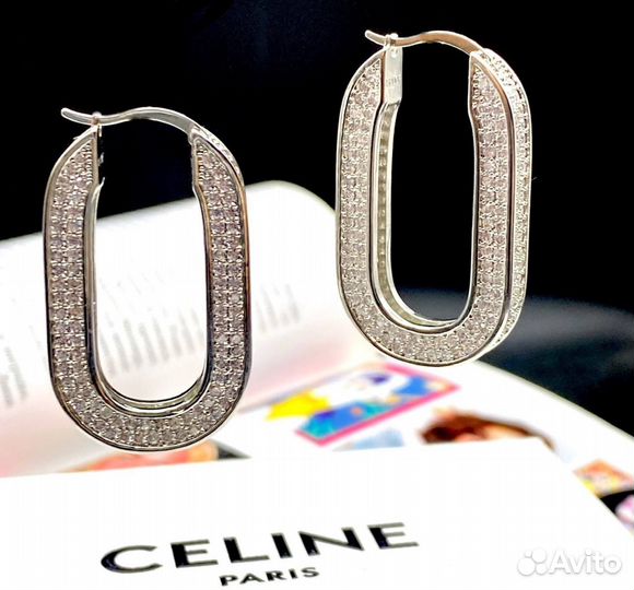 Серьги Celine