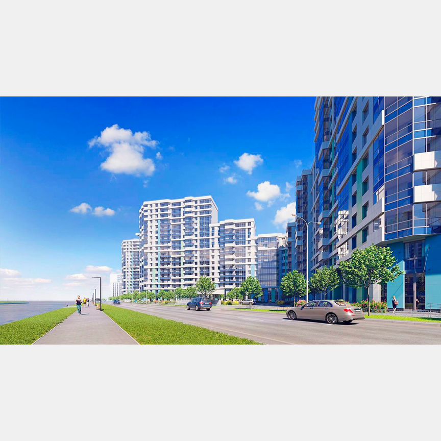 2-к. квартира, 55 м², 18/20 эт.