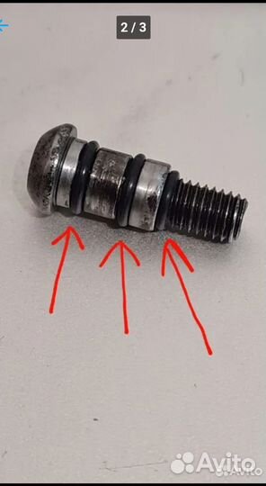 Ремкомплект для гидравлических тормозов nutt